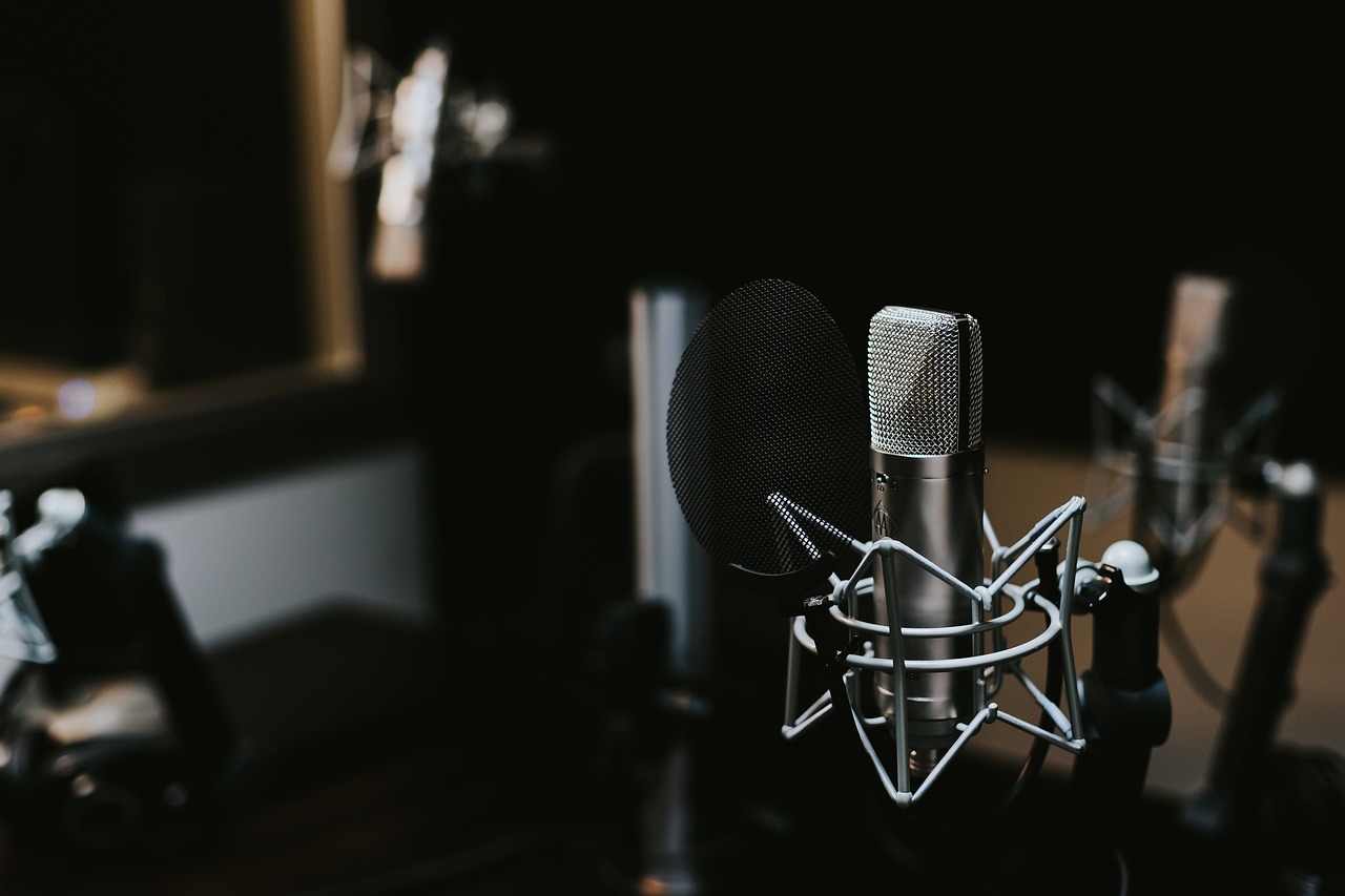 recording studio indoors mic 1869560